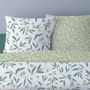 Voir la diapositive 2 : Dourev Housse de couette 240x220 Misaki vert + 2 taies