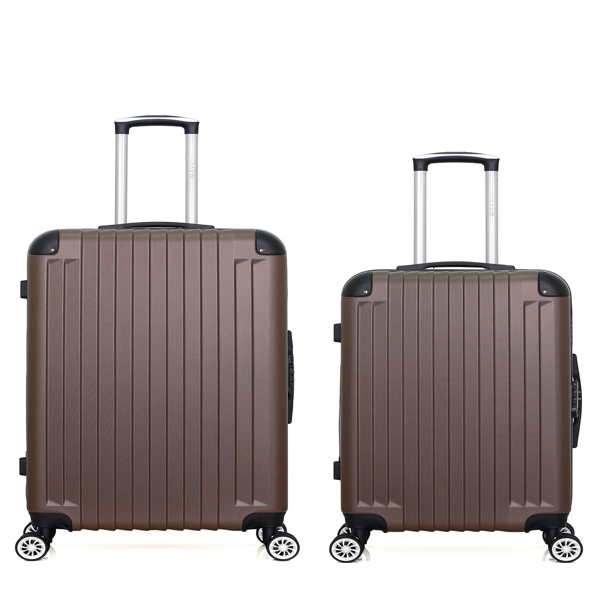 WAVE PARIS Wave paris - lot de 2 - valise grand format et valise weekend tage