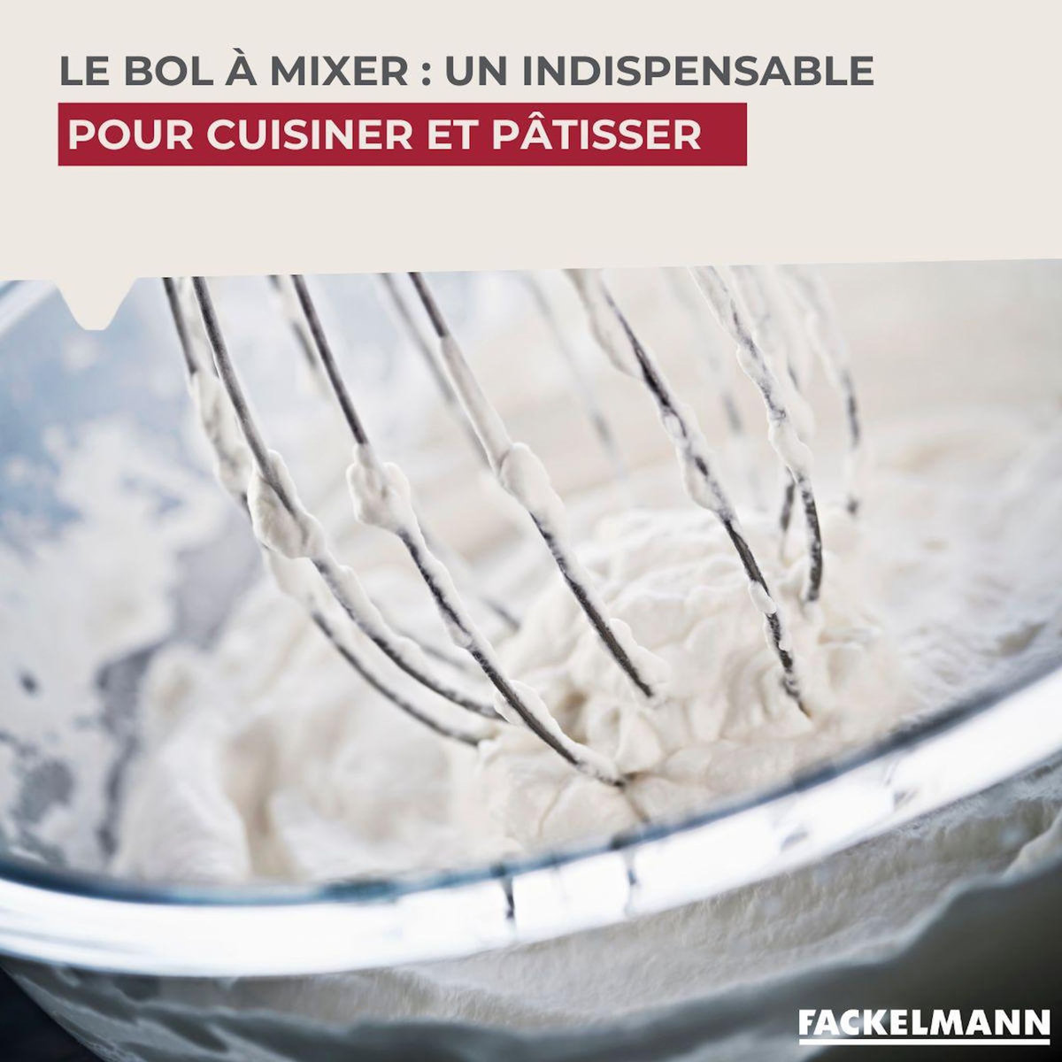 Fackelmann Set 3 en 1 Bol à Mixer, Râpe et Passoire 26 cm Fackelmann