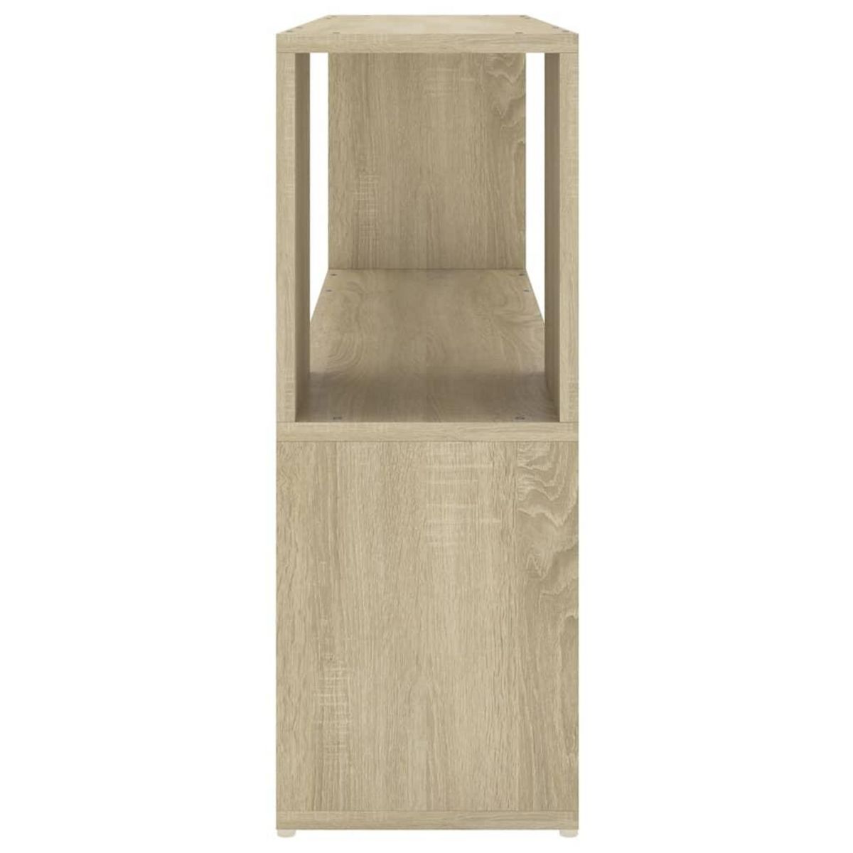 VIDAXL Bibliotheque Chene Sonoma 100x24x63 cm Bois d'ingenierie