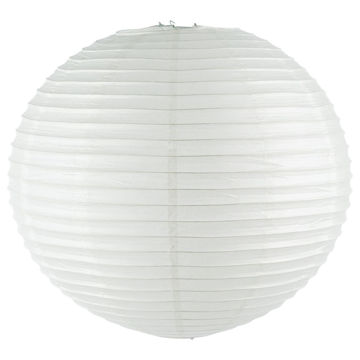 ATMOSPHERA Lot 2x Lanterne Boule - Diam. 60 cm. - Blanc