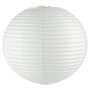 Voir la diapositive 1 : ATMOSPHERA Lot 2x Lanterne Boule - Diam. 60 cm. - Blanc