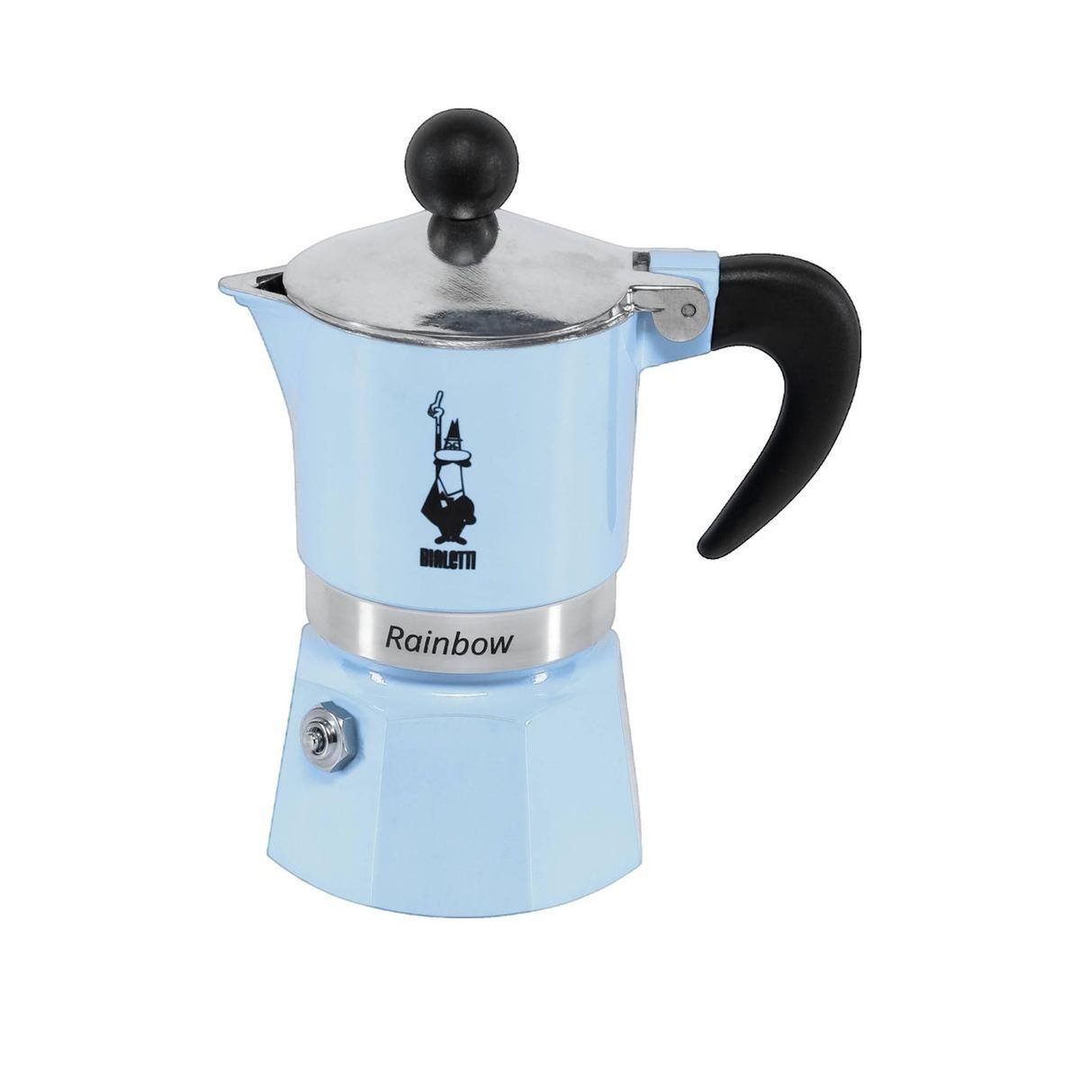 BIALETTI Cafetière Bialetti 8006363018654 aluminium léger bleu clair