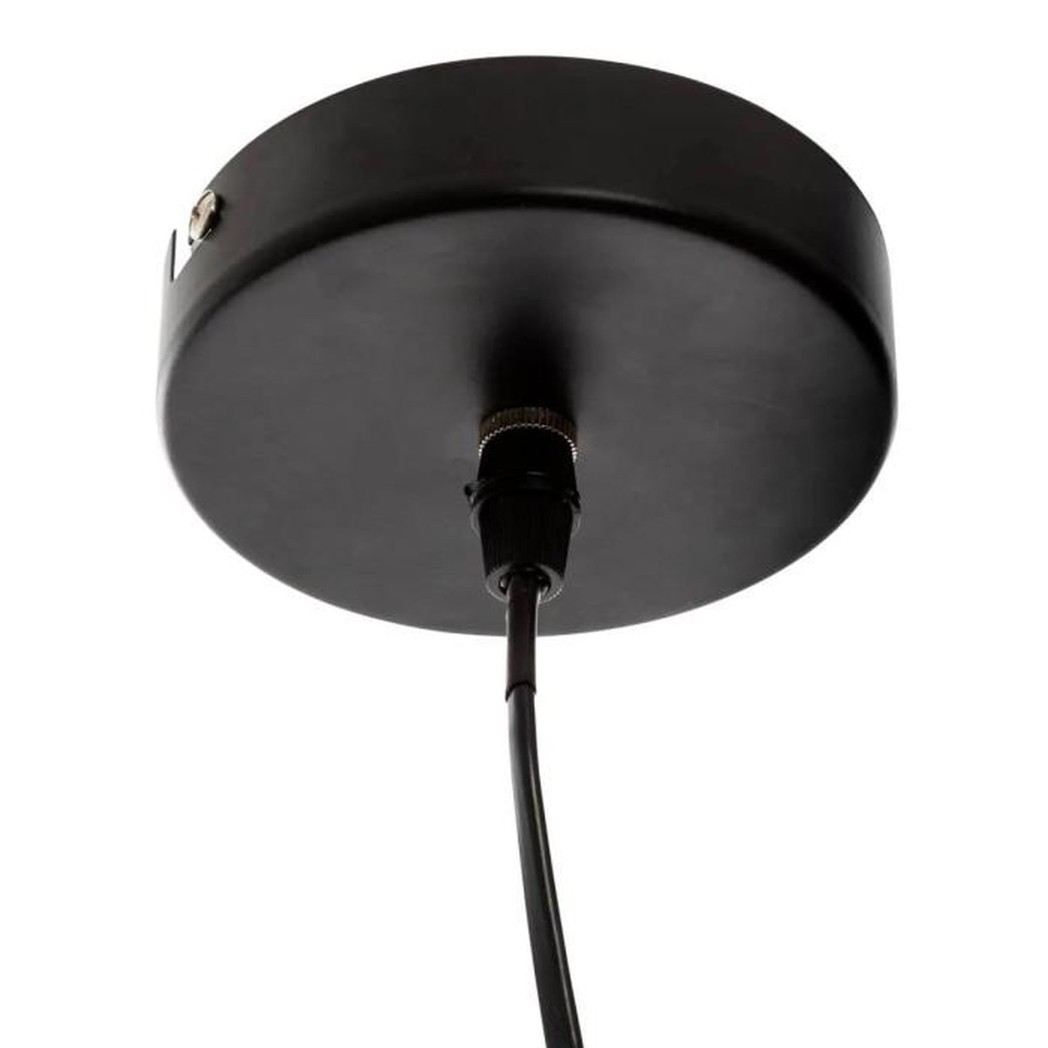 Voir la diapositive 3 : ATMOSPHERA Lampe Suspension en Bambou  Loren  60cm Beige