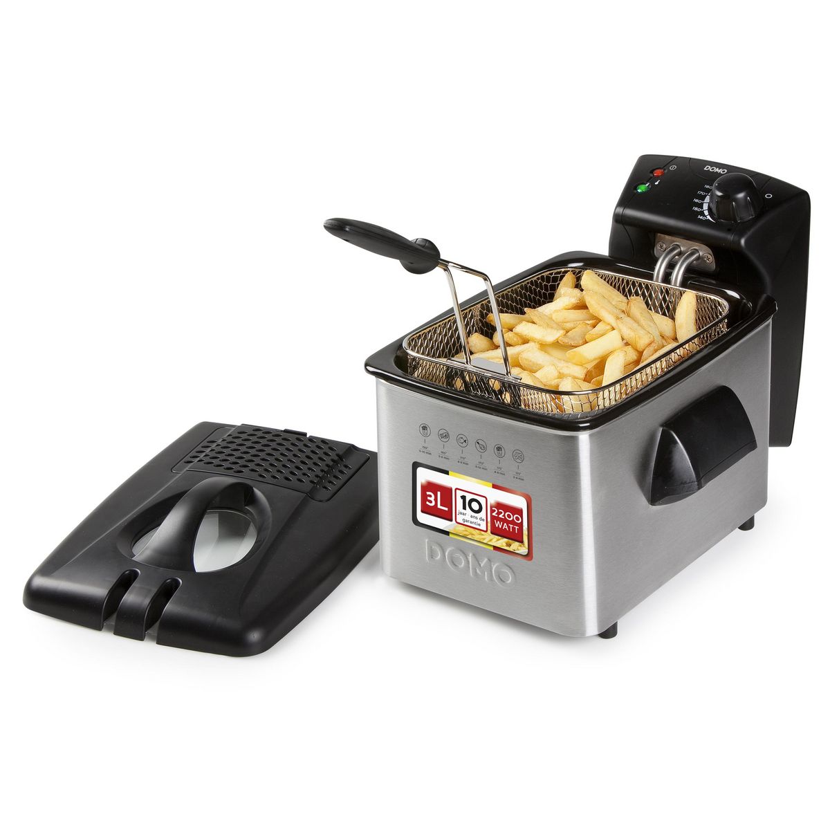 Domo Friteuse 3l 2200w - do464fr
