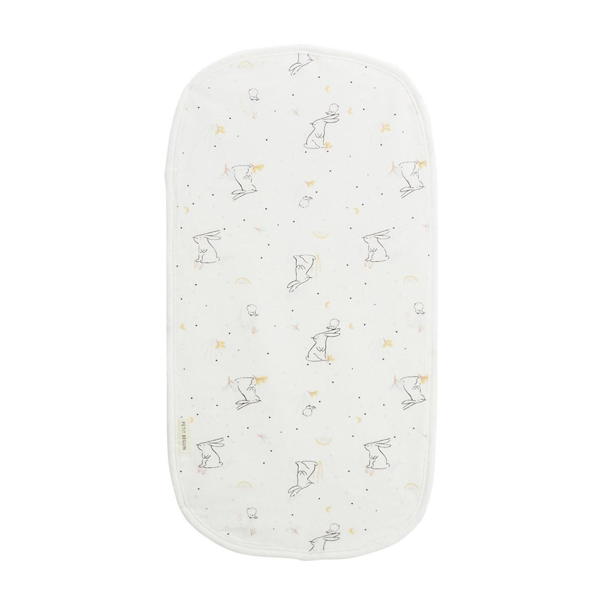 Petit Béguin Bavoir d'épaule bébé Hello Baby