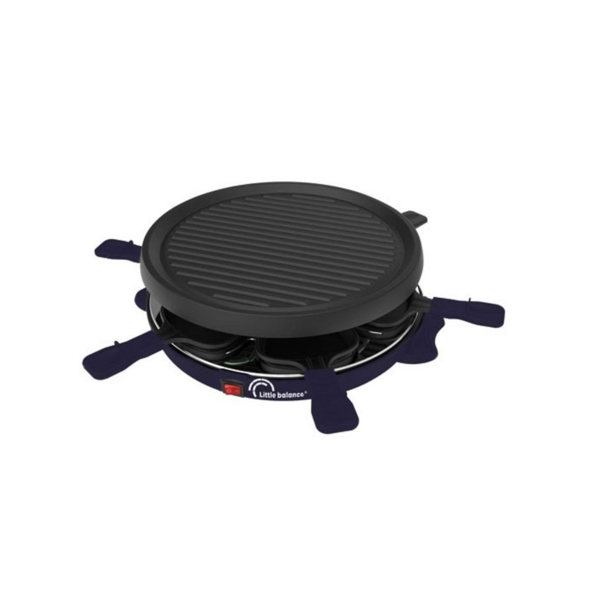 LITTLE BALANCE Appareil à raclette 6 personnes 800w - 8747