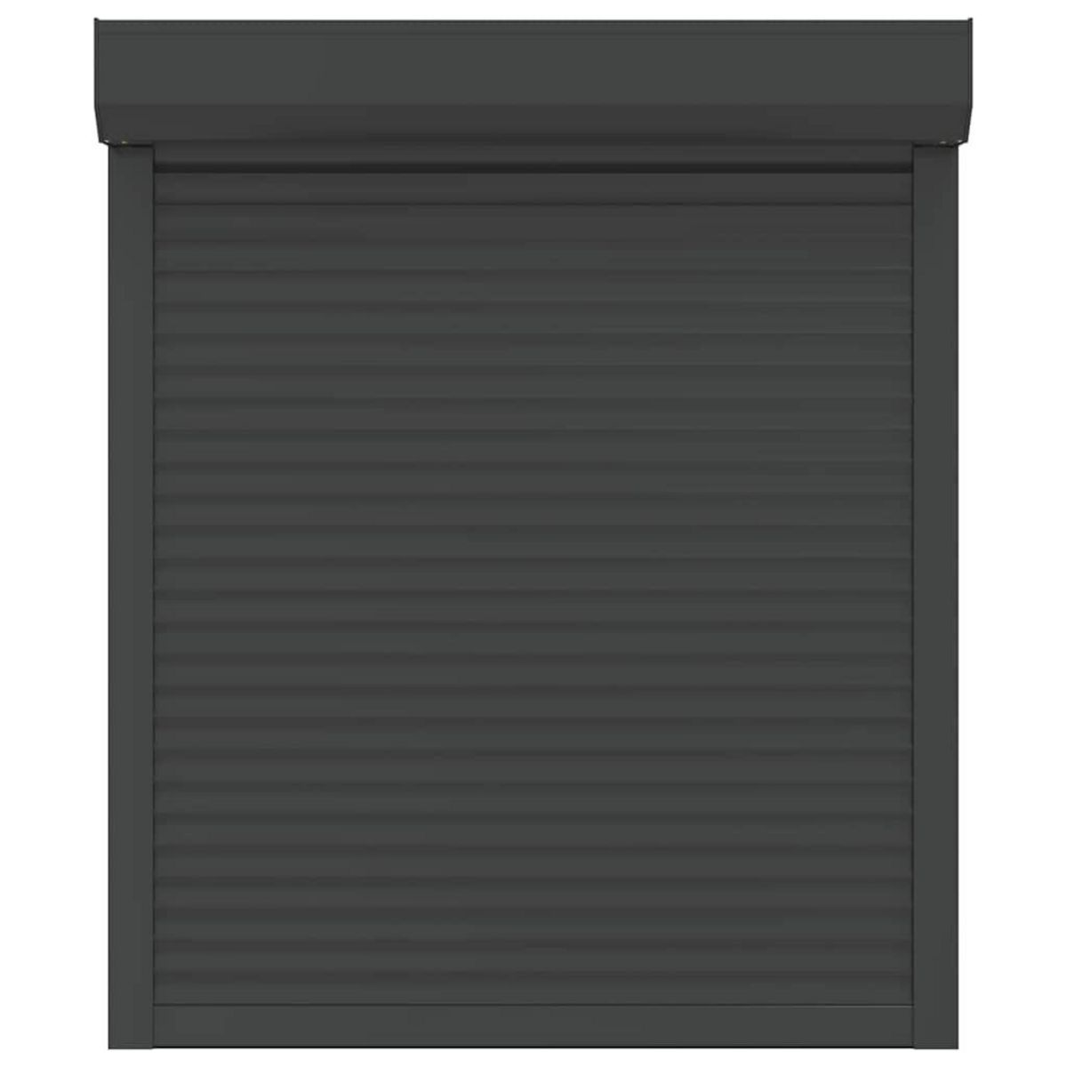 VIDAXL Volet roulant aluminium 100x130 cm anthracite