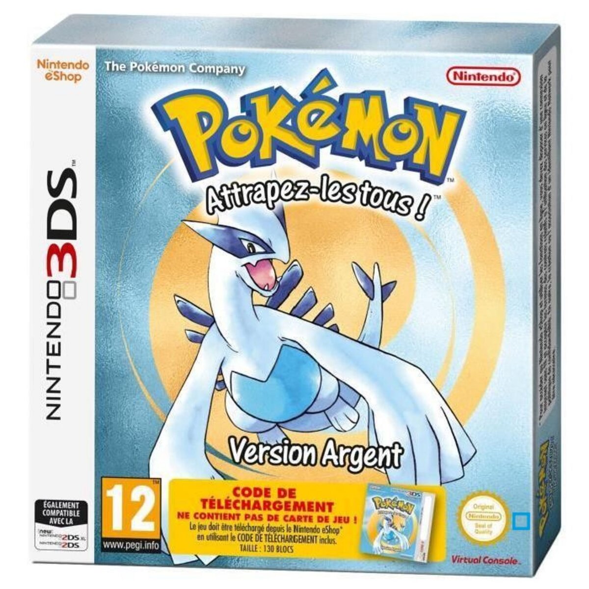 Pokemon Version Argent 3DS