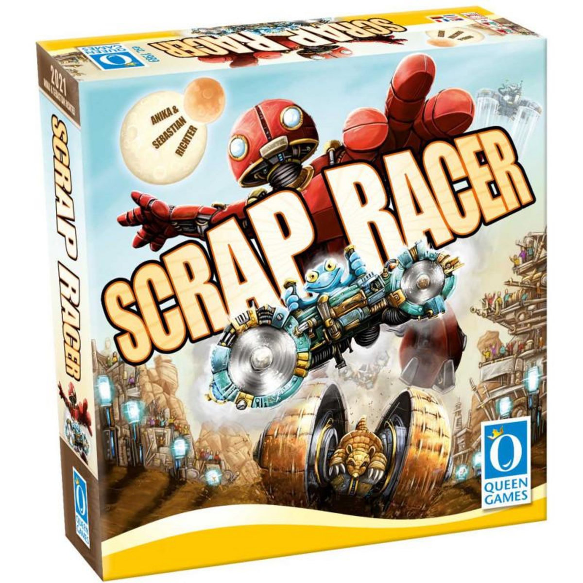 Queen Games Scrap Racer - Queen Games - EN/DE/NL/FR