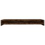 Voir la diapositive 4 : VIDAXL Support de moniteur Chêne fumé 100x24x13 cm Bois d ingénierie