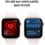Voir la diapositive 5 : APPLE Montre connectée Serie 10 42mm Alu/Or Rose S/M Cellular