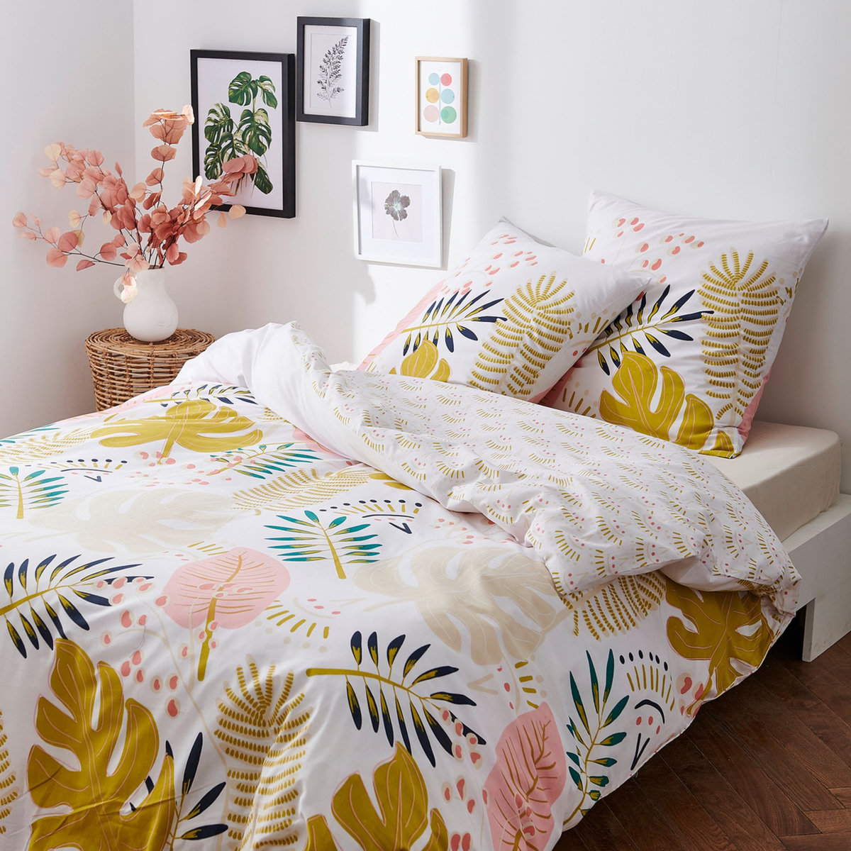 Parure housse de couette fantaisie en coton AMAZONIA