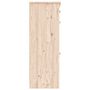 Voir la diapositive 5 : VIDAXL Armoire a chaussures ALTA 77x35x96 cm bois massif de pin