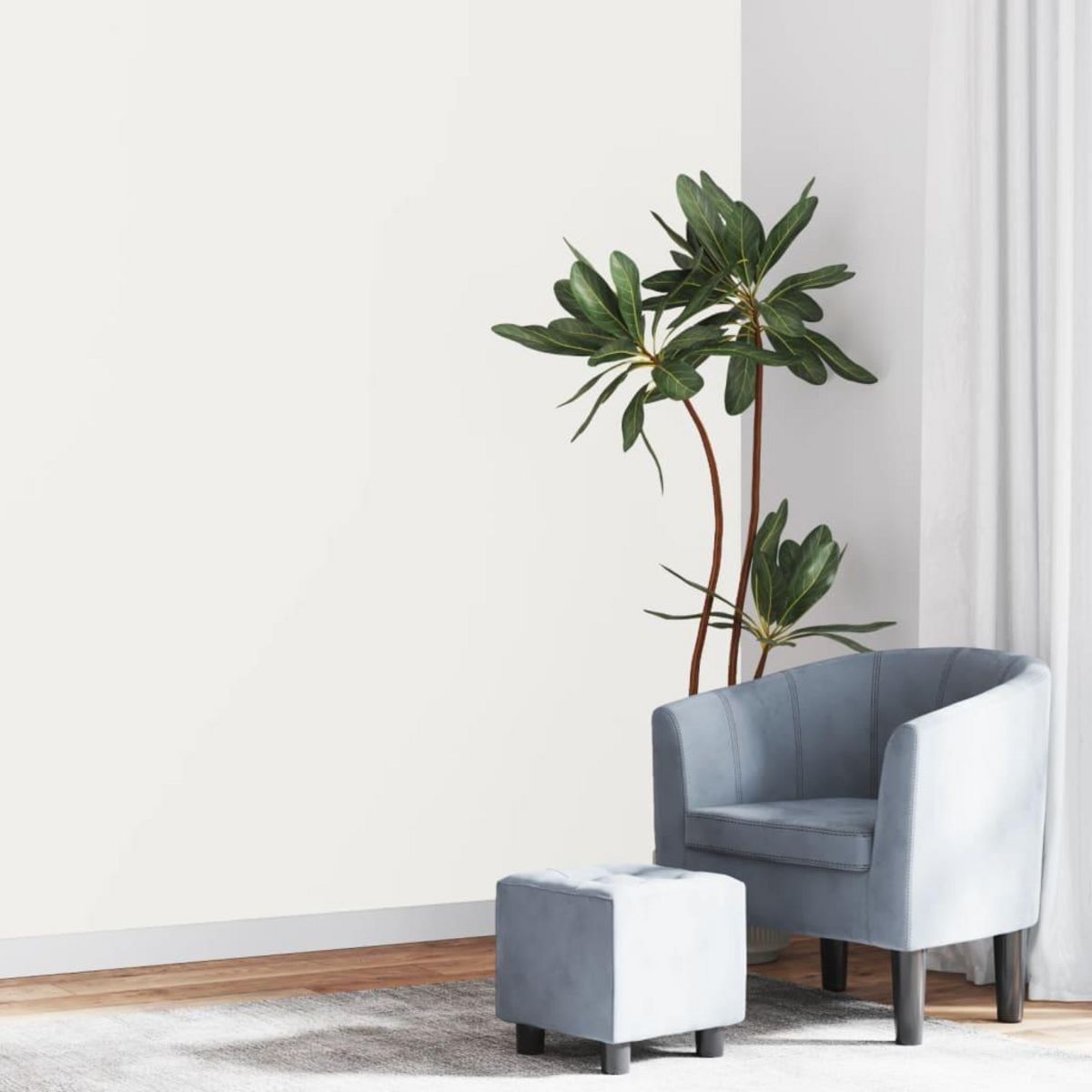 VIDAXL Papier peint 3D couleur unie creme 10x0,53 m non tisse