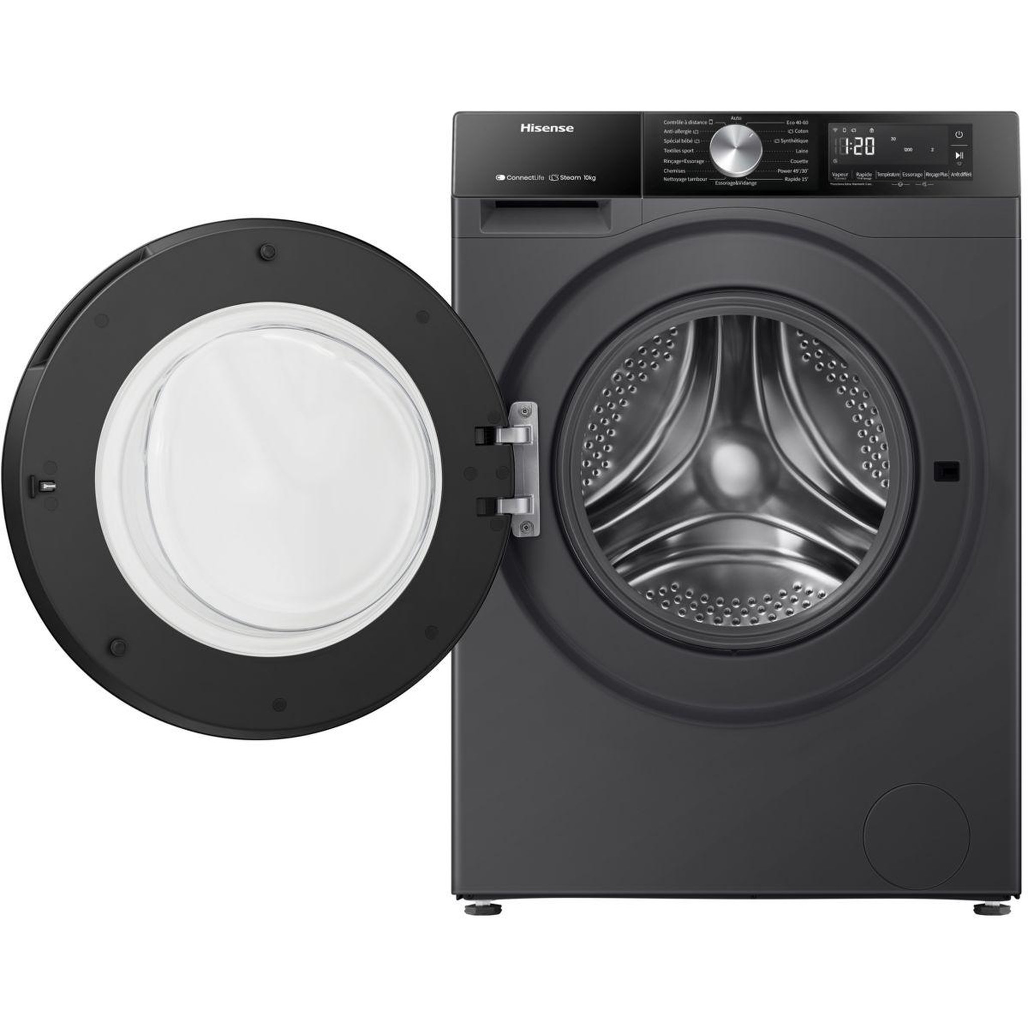 Voir la diapositive 4 : Hisense Lave linge hublot WF3S1043BB3