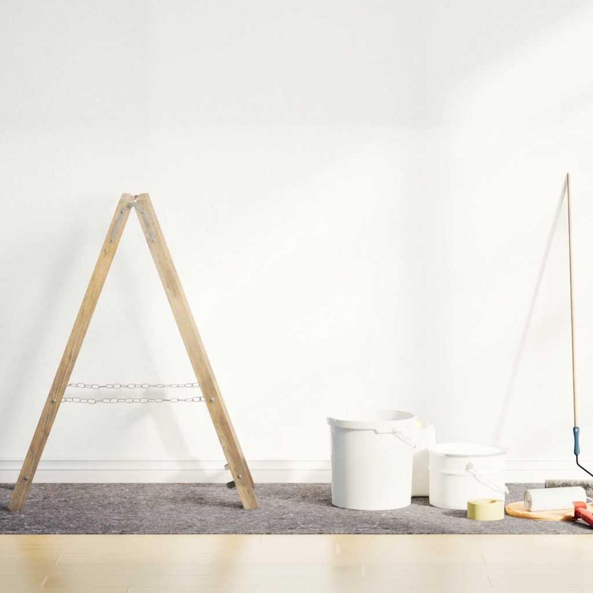 VIDAXL Bache de protection contre peinture 1020 cm 220 g/m² gris