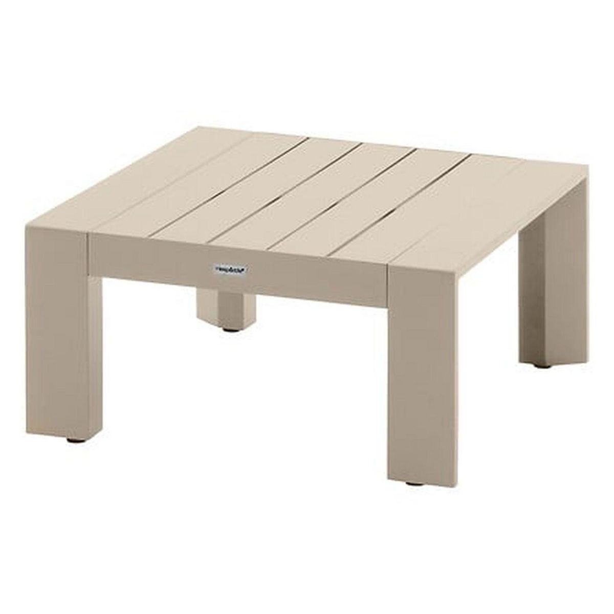 HESPERIDE Pouf de jardin en aluminium EVASION