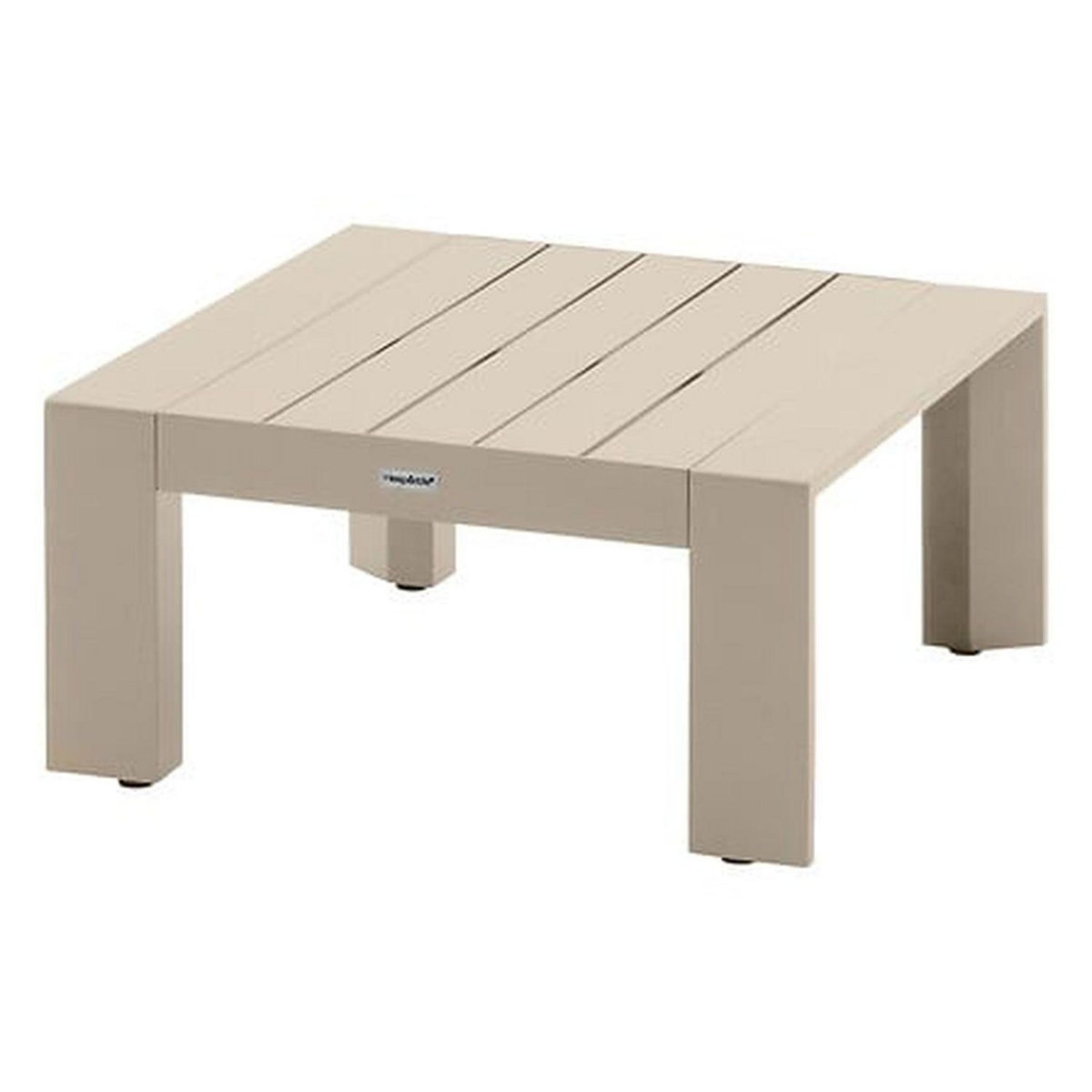 HESPERIDE Pouf de jardin en aluminium EVASION