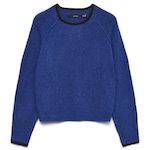 Vero Moda Pull  Femme Vero Moda Maquarius  Raglan. Coloris disponibles : Bleu