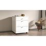 Voir la diapositive 3 : Caisson de bureau 3 tiroirs BOLOGNE