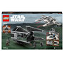 Voir la diapositive 8 : LEGO 75348 Star Wars Le Chasseur Fang Mandalorien Contre le TIE Interceptor, Jouet de Vaisseaux Spatiaux pour Enfants avec 3 Minifigurines, Figurine Droïde et Sabre Noir, Cadeau