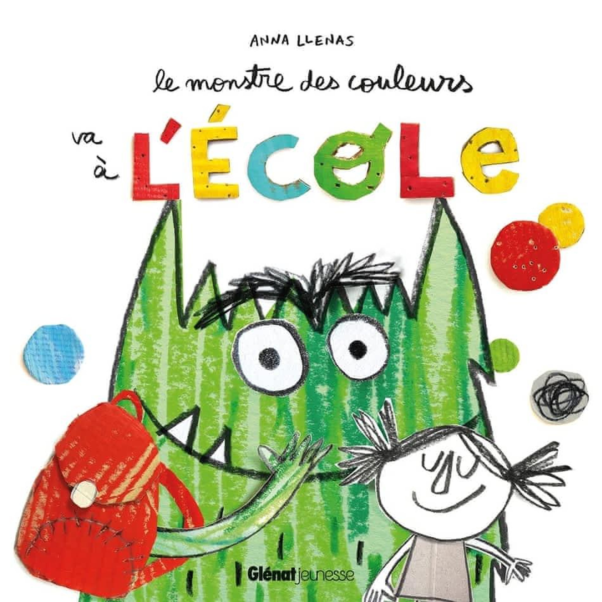 Le monstre des couleurs va à l'école, Llenas Anna