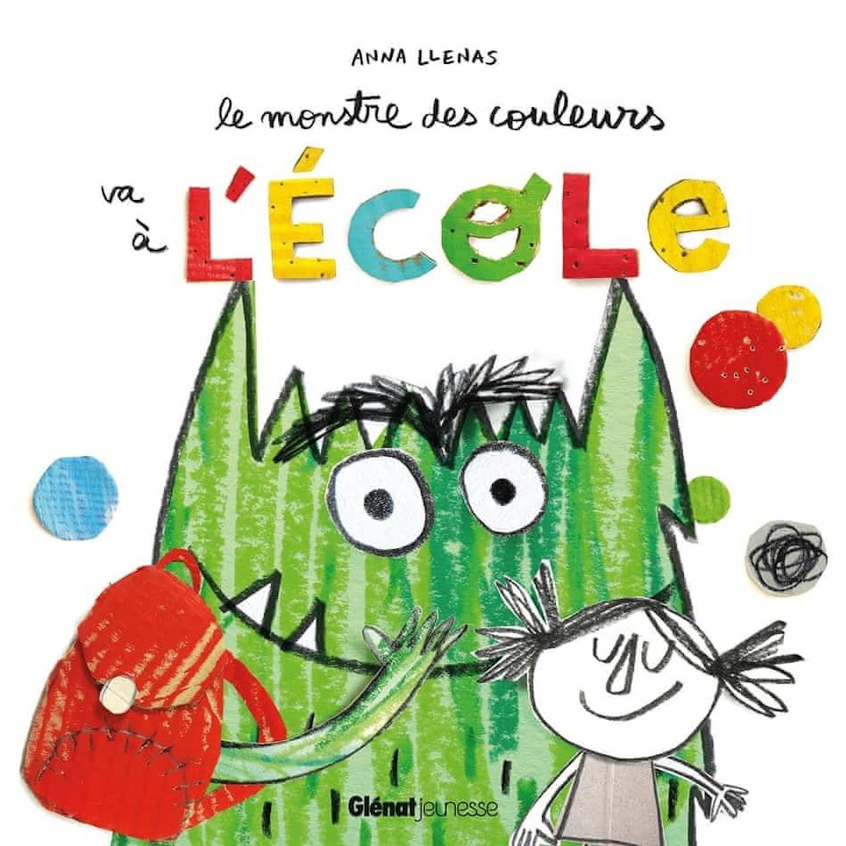 Le monstre des couleurs va à l'école, Llenas Anna