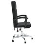 Voir la diapositive 4 : VIDAXL Fauteuil inclinable de bureau Noir Similicuir