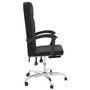 Voir la diapositive 4 : VIDAXL Fauteuil inclinable de bureau Noir Similicuir