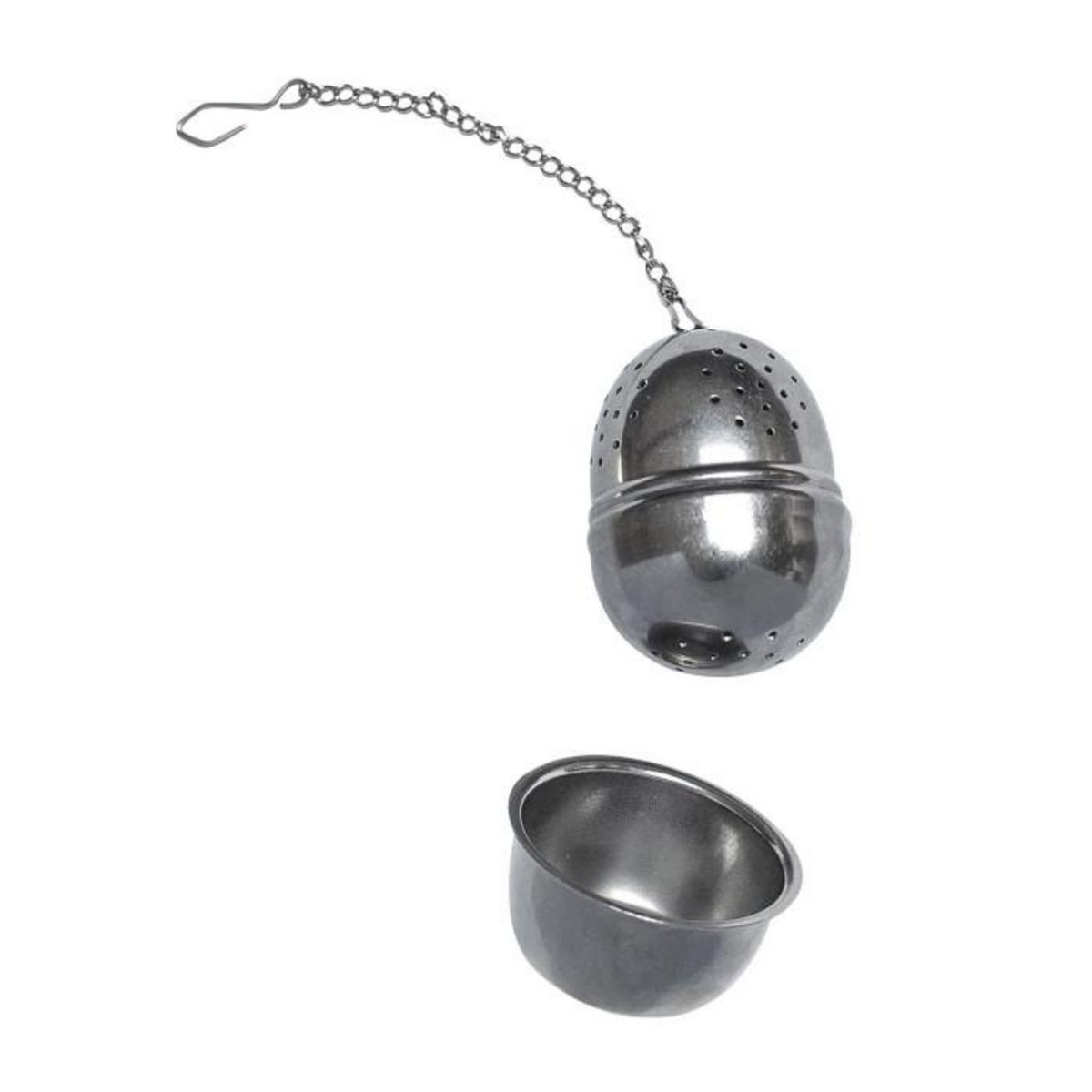 Paris Prix Boule à Thé & Support  Déborde  5cm Argent