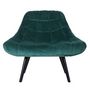 Voir la diapositive 3 : Paris Prix Lot de 2 Fauteuils en Velours  Johan  102cm Vert