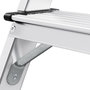 Voir la diapositive 5 : HAILO Marche pied double accès 2x2 marches pliant en aluminium Hailo D60