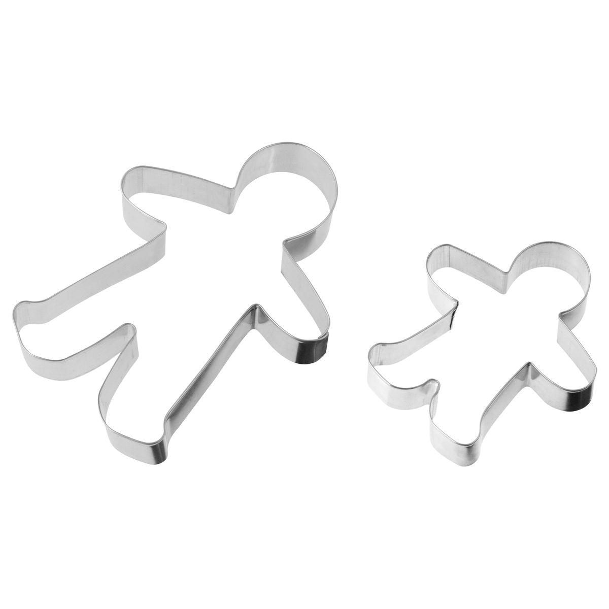 ZENKER Lot de 2 emporte-pièces bonhomme en pain d'épices forme aléatoire Zenker Emporte-pièces