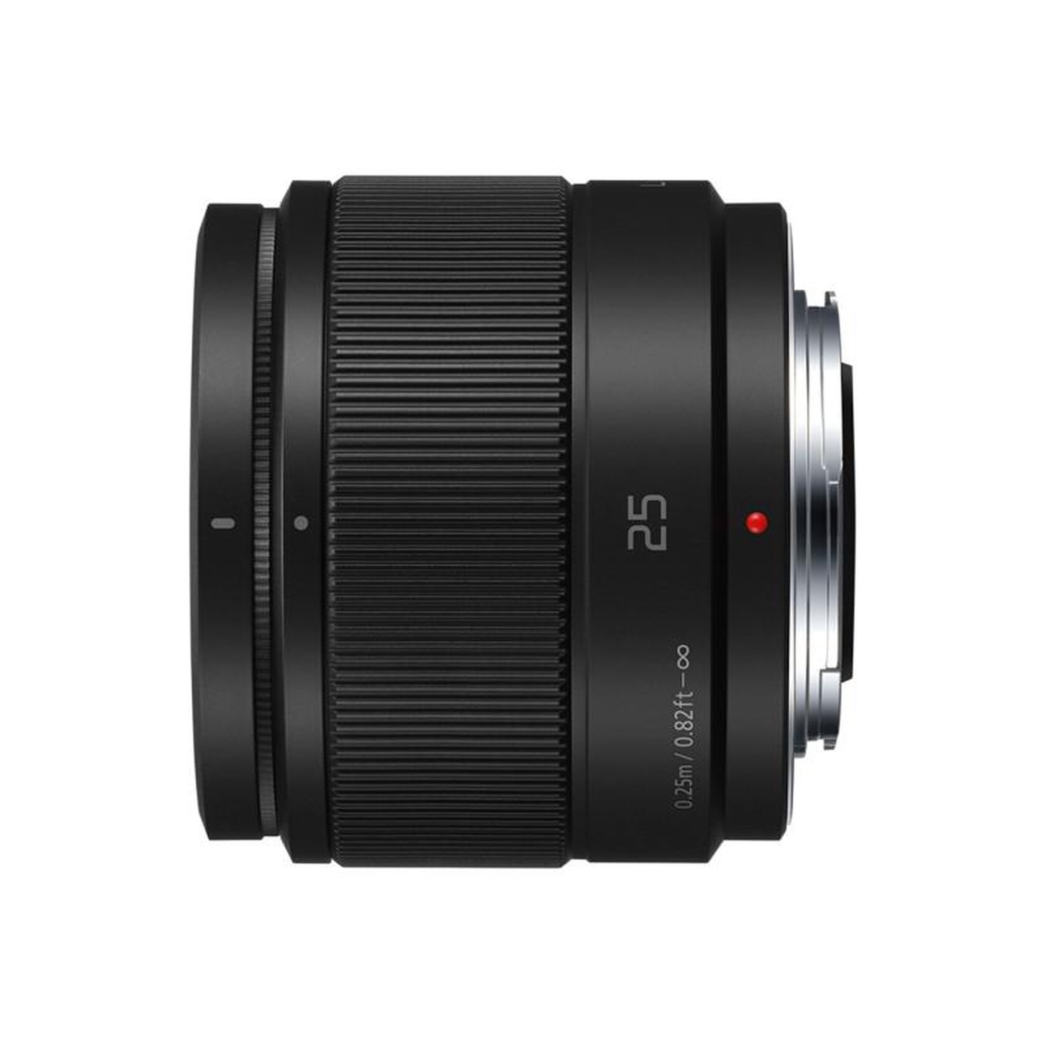 Voir la diapositive 3 : PANASONIC Objectif pour Hybride 25mm f/1.7 noir Lumix G