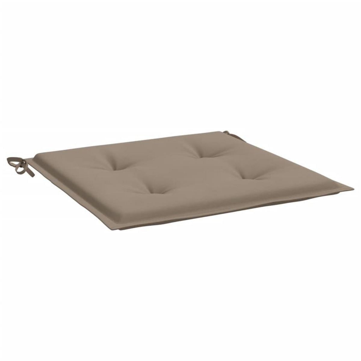 VIDAXL Coussins de chaise jardin lot de 6 taupe 50x50x3cm tissu oxford