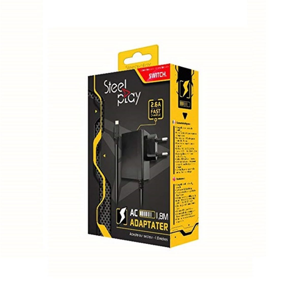 STEELPLAY Adaptateur Secteur Nintendo Switch