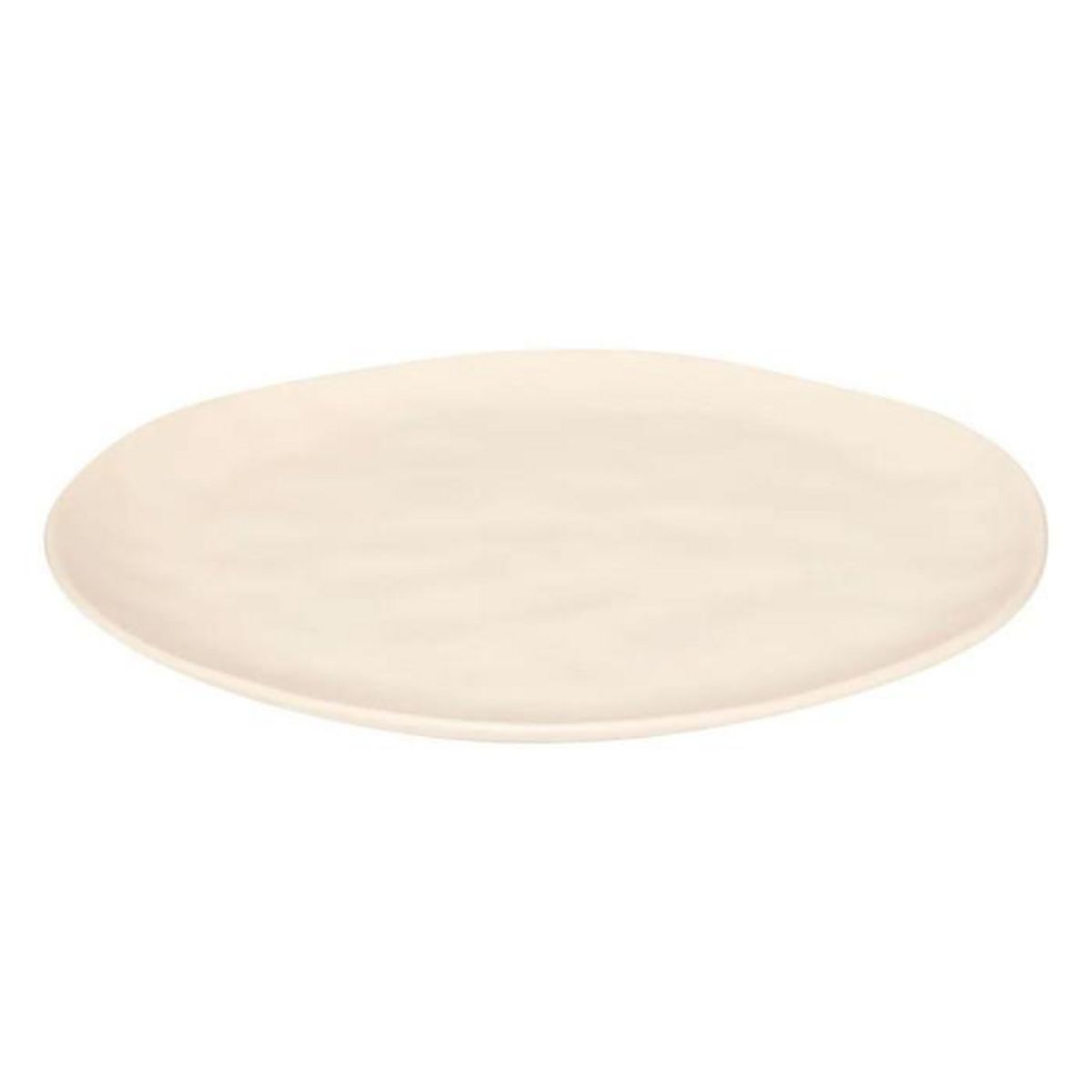 SECRET DE GOURMET Lot de 6 Assiettes Plates  Noe  26cm Beige