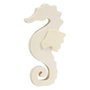 Voir la diapositive 2 : CREATIV COMPANY Hippocampe en bois à décorer 16 x 8,5 cm