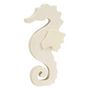 Voir la diapositive 2 : CREATIV COMPANY Hippocampe en bois à décorer 16 x 8,5 cm