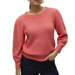 Vero Moda Pull  Femme Vero Moda Vigga. Coloris disponibles : Rose