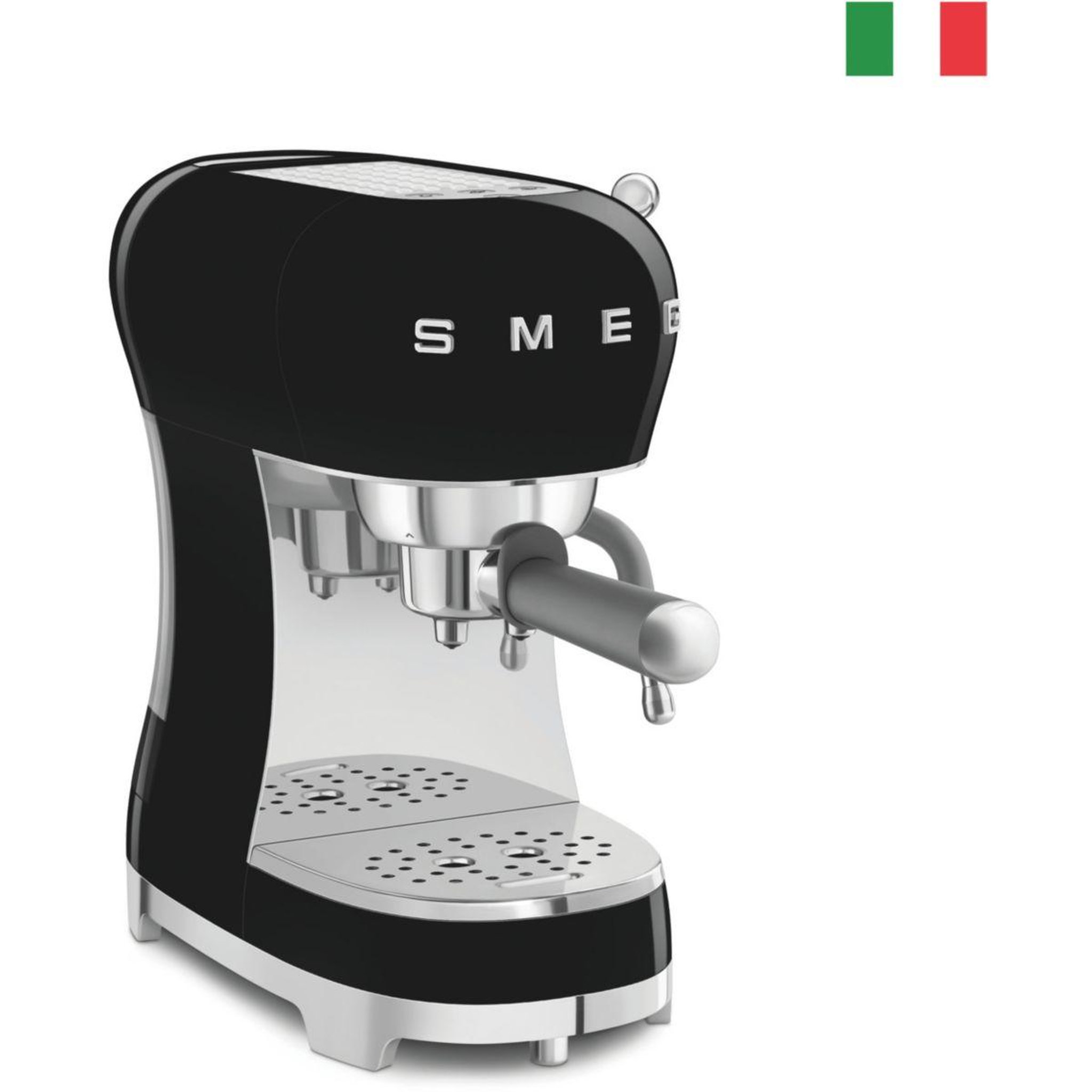 Voir la diapositive 3 : SMEG Machine à expresso ecf02bleu