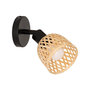 Voir la diapositive 1 : ATMOSPHERA Applique Murale Orientable  Lio  17cm Naturel