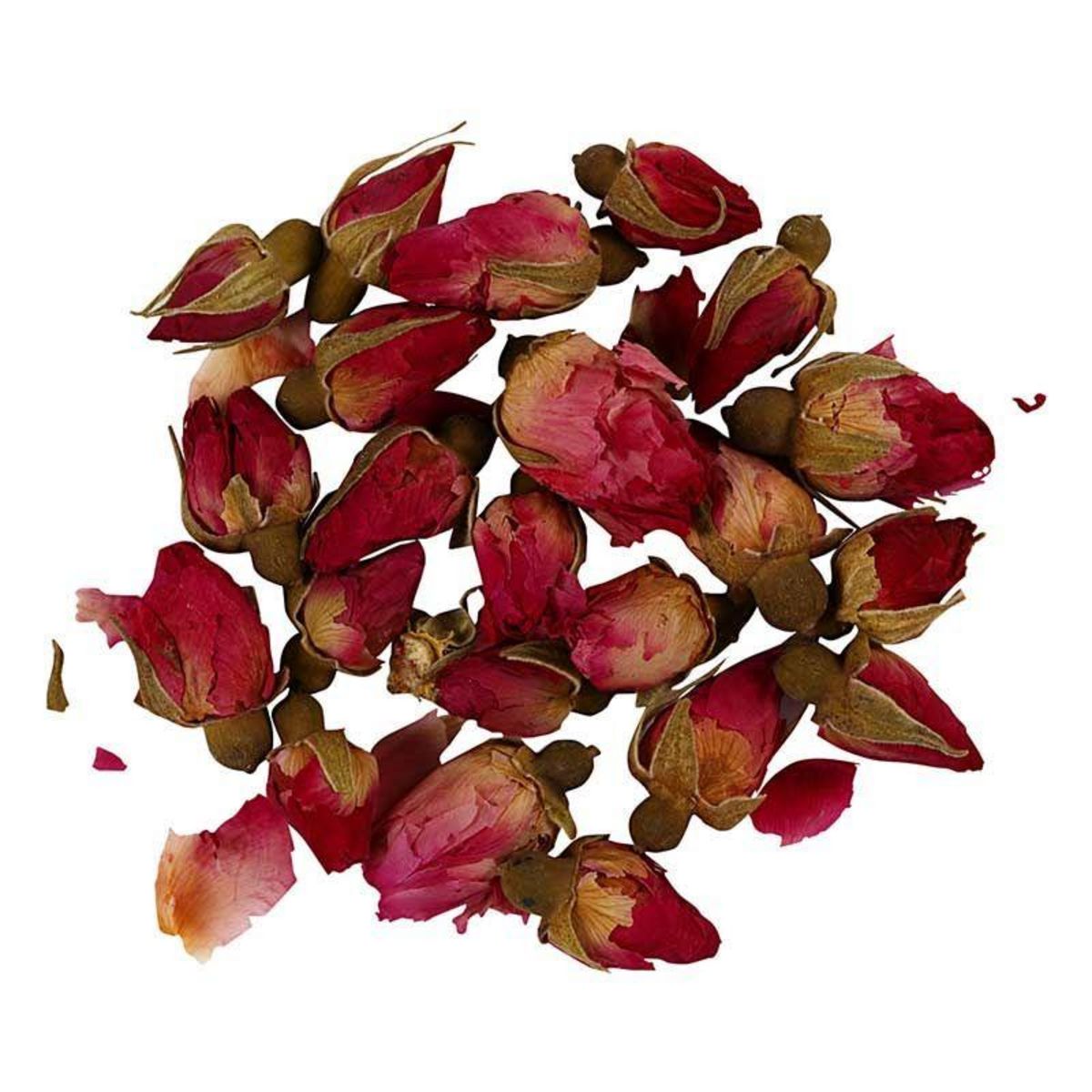 CREATIV COMPANY Fleurs séchées - Boutons de rose 15 g