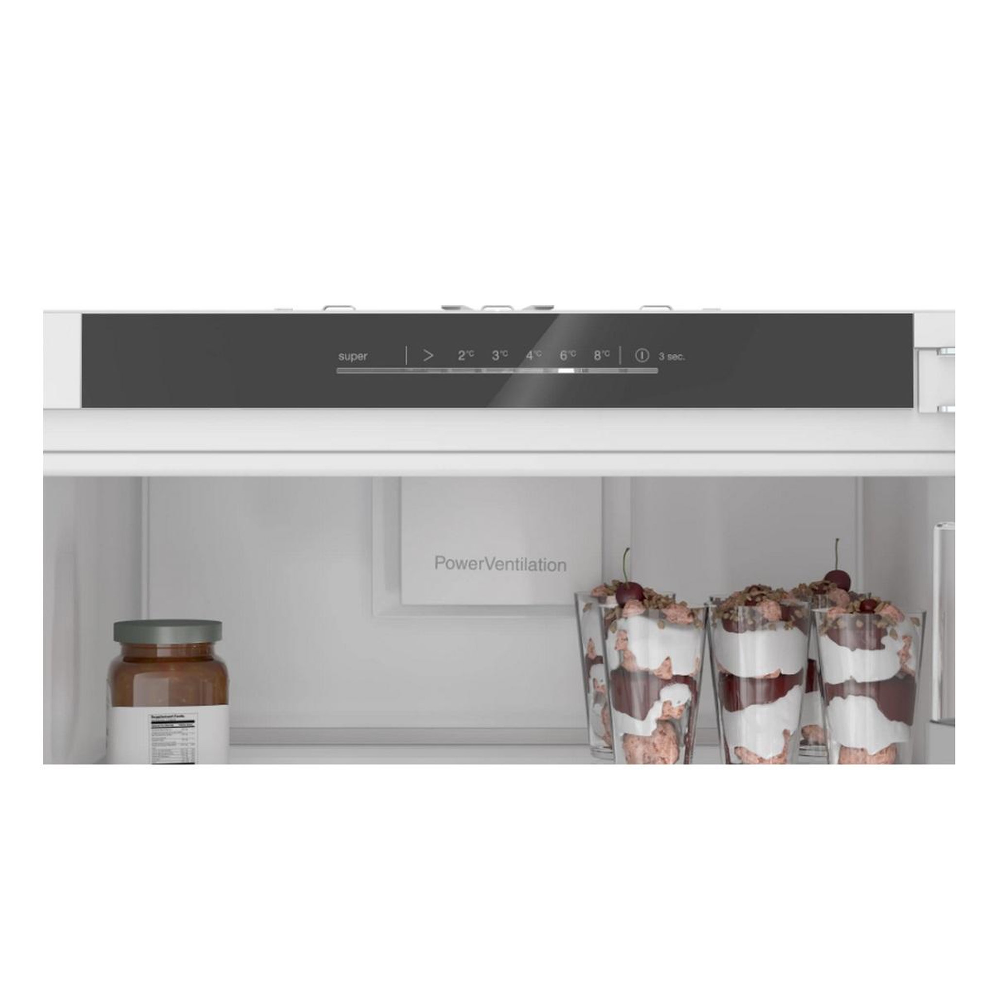 Voir la diapositive 5 : BOSCH Réfrigérateur 1 porte intégrable à pantographe 310l - kir81adc0