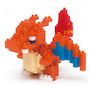 Voir la diapositive 2 : BANDAI Nanoblock Pokemon Dracaufeu 200 pcs