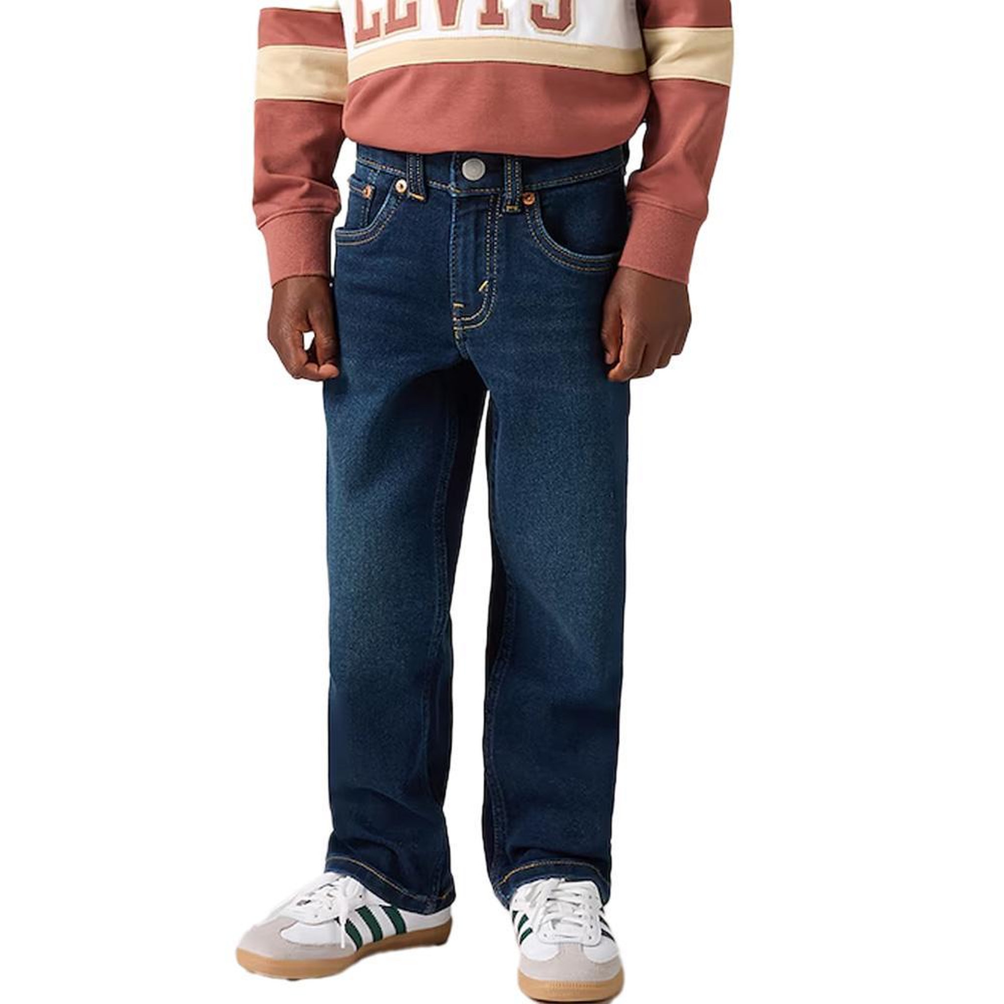 Voir la diapositive 1 : Levi's Jean Bleu Brut Garçon Levi's 8ED516