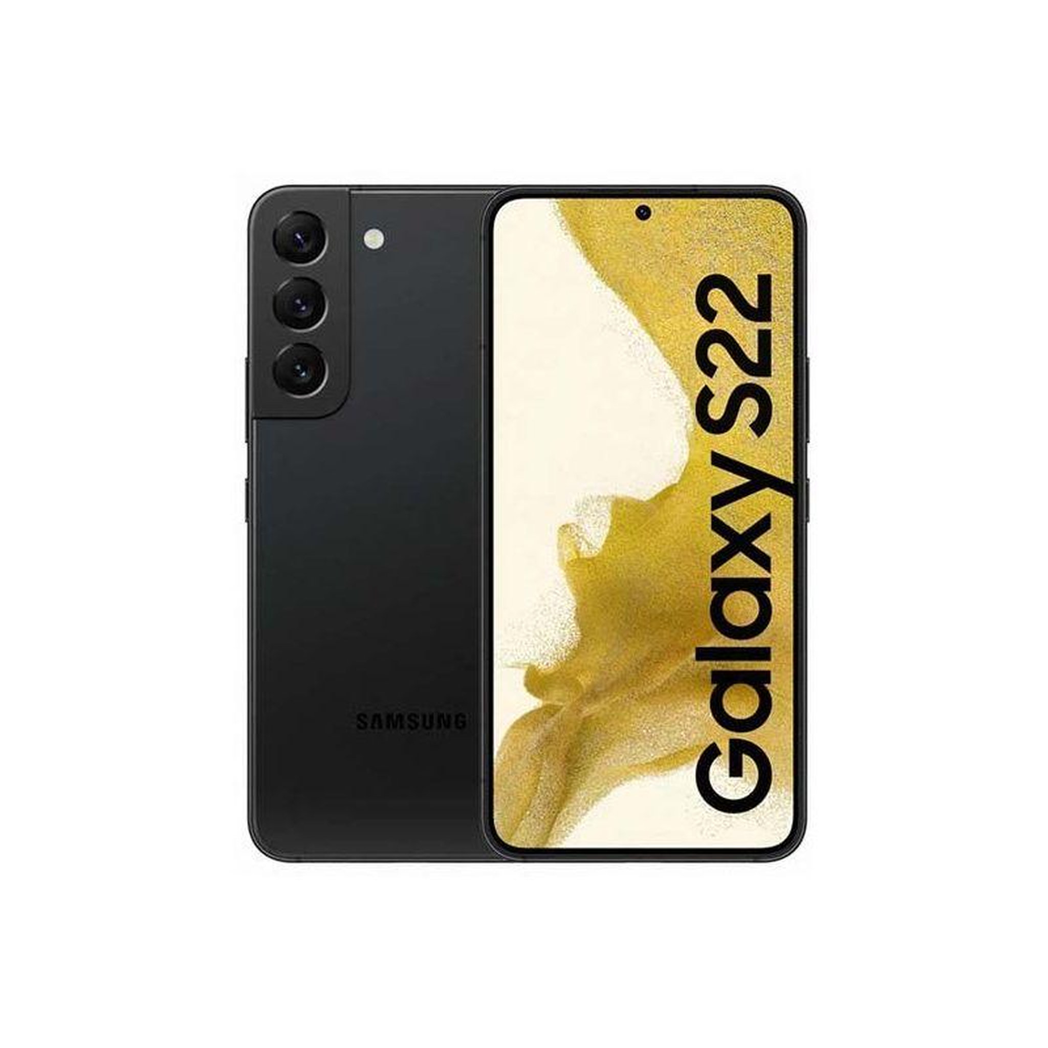 Voir la diapositive 1 : Samsung Galaxy S22 5G reconditionné 128 Go - Grade C - Noir