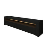 Habitat et Jardin Meuble TV en bois  Bati  - 150 x 36 x 46 cm - Noir
