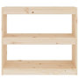Voir la diapositive 5 : VIDAXL Bibliotheque/Separateur de piece 80x30x71,5 cm Bois de pin